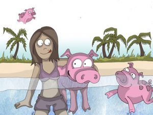 schwimmende-Schweine