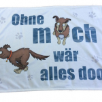 Illustration für eine Hundedecke