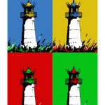 Leuchtturm Sylt / List West 4er