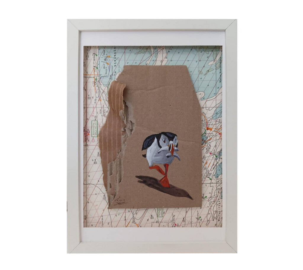 Papageientaucher 25 - 20 x 25 cm