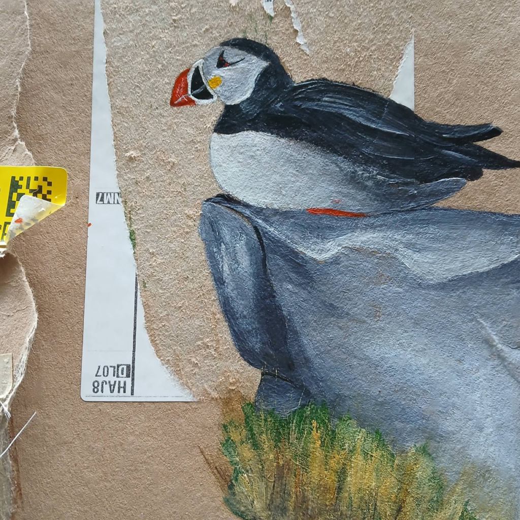 Puffins 46 - 25 x 35 cm